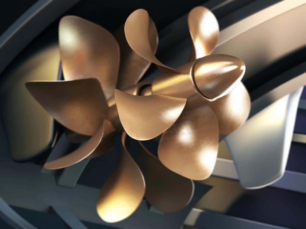 high speed boat propeller, Volvo IPS vs Cummins Zeus Systems