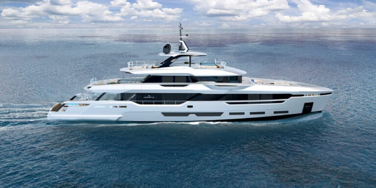 The 2023 133' 3" Baglietto DOM133 Hybrid Motor Yacht