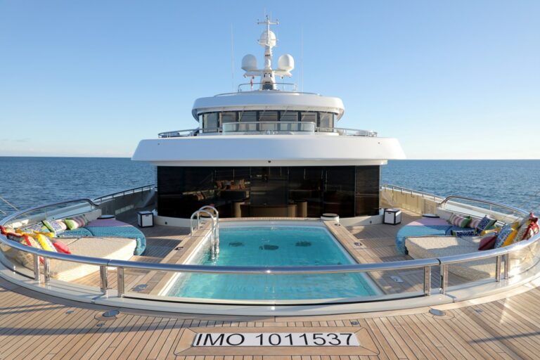 Superyachts and Super-Pools, ACE pool, Lurssen Yachts