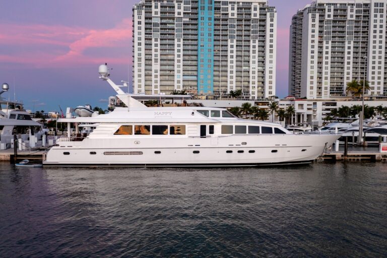 97ft Yacht HAPPY, Built by Hargrave Yachts, and Located in Miami, Florida