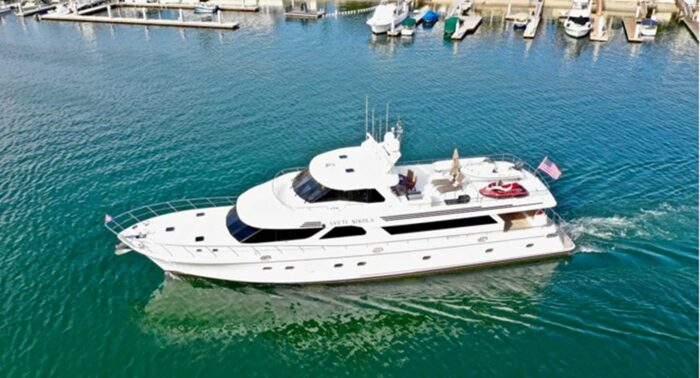 96’ Ocean Alexander Yachts Cruiser SVETI NIKOLA, yacht for sale in Newport Beach, California