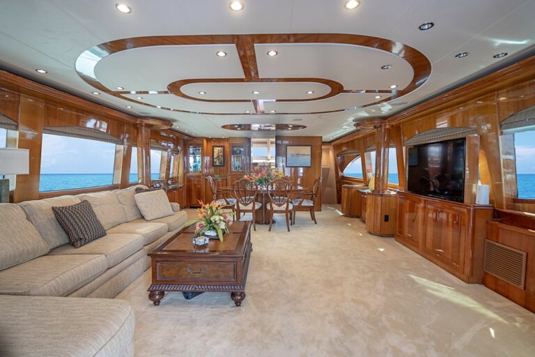 2008 80 ft Hatteras Motor Yacht Open Bridge VICTORY, yacht for sale in Michigan