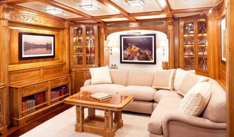 Royal Huisman HANUMAN interior, Three Majestic Royal Huisman Sailing Yachts for Sale