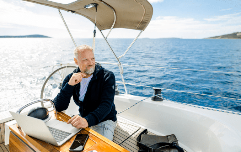 Wondering how to access the internet at sea? Read on to find out everything you need to know. We cover the best options, along with pros, cons and the brands that provide each service.