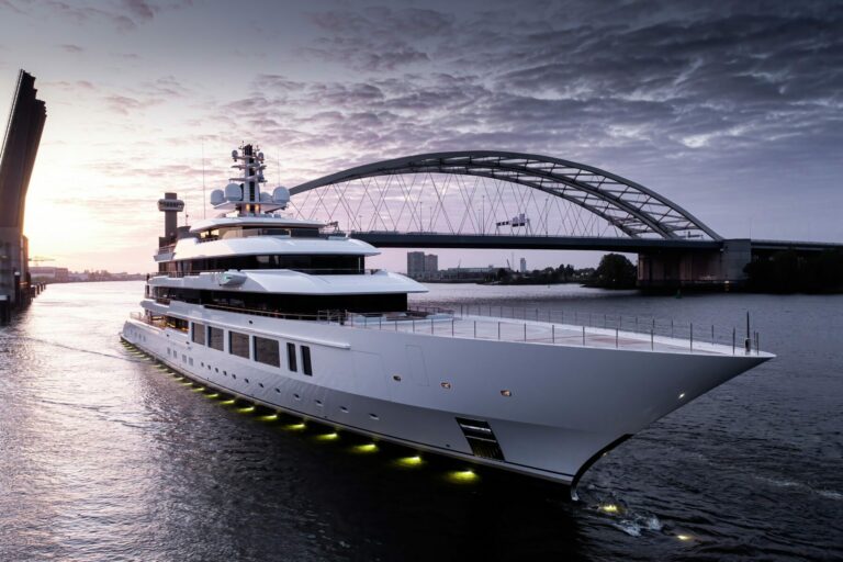 117m Oceanco Superyacht INFINITY Delivered