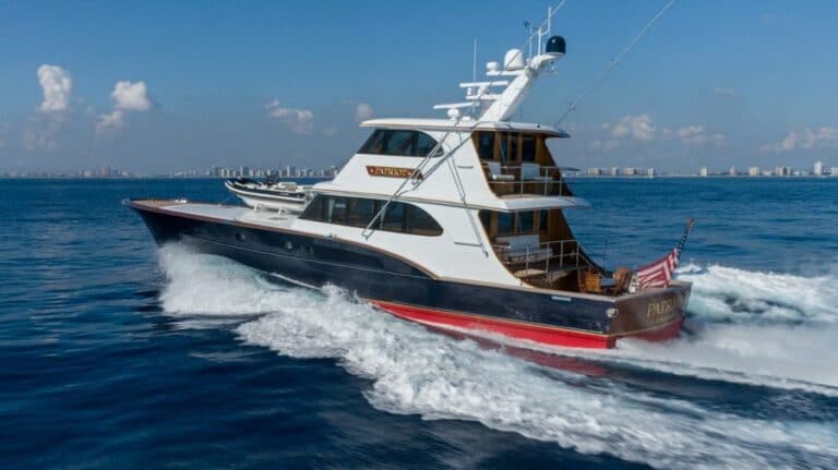 Iconic Feadship Sportfisher M/Y PATRIOT Sold, image credit Jim Raycroft