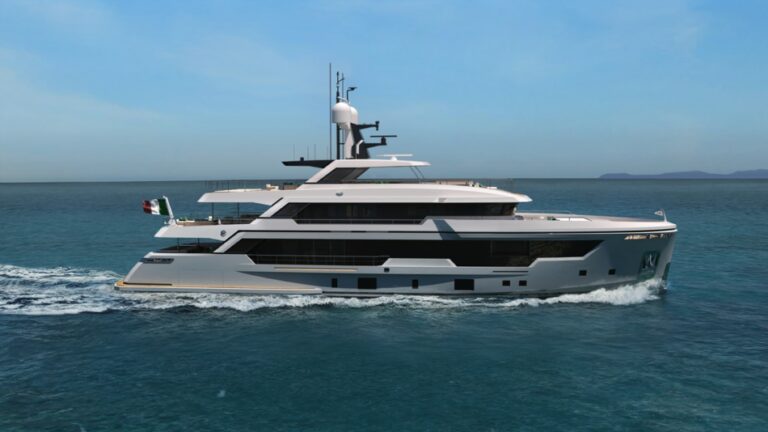 Rosetti Superyachts, Hydro Tech, and Luxury Living Group Collaborate for New 40m Explorer