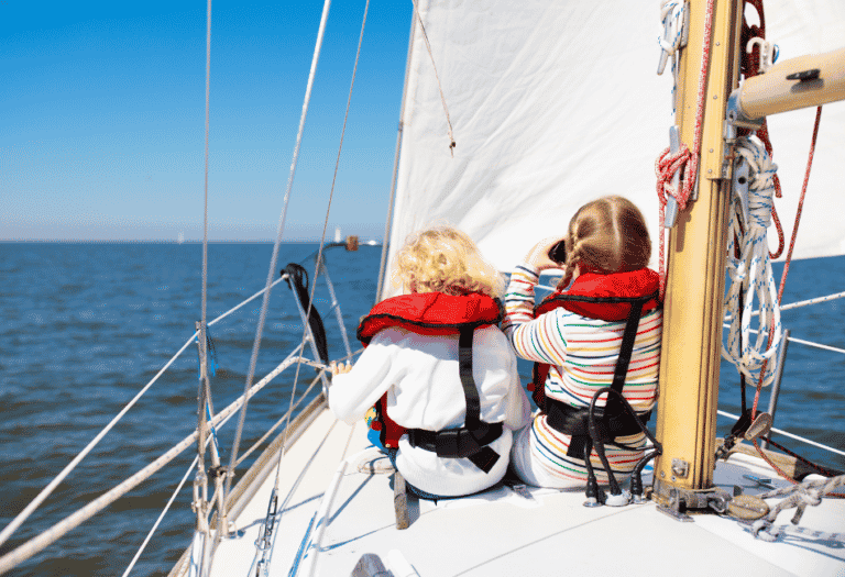 kids on a sailboat, Homeschooling On Board Your Yacht