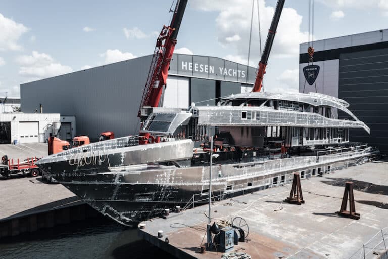 Project Jade is a 50-meter semi-displacement, fast all-aluminum motor yacht below 500GT, on track to be delivered in Spring 2024. Read more.