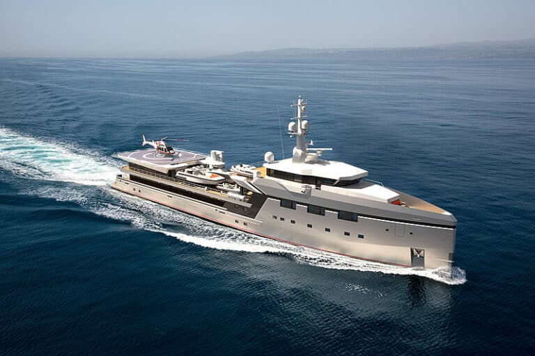 Damen Yachting celebrated the successful launch of project YS 7512 this week. The support vessel was signed in 2019 and designed in house.