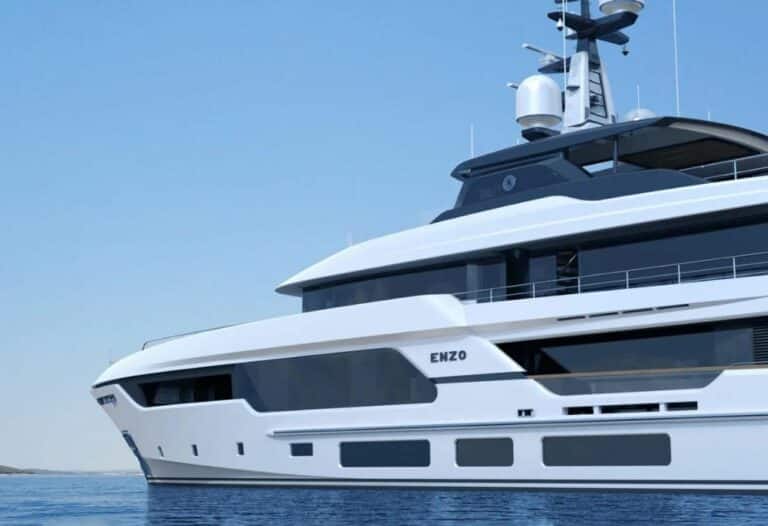 Italian yacht builder Siman Yachts and designer Horacio Bozzo announced the new 50m project ENZO, with naval architecture by Axis Design.