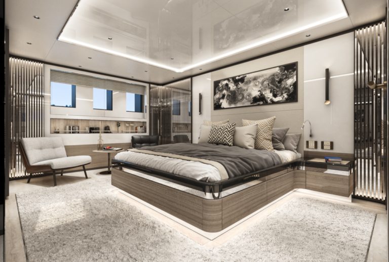 Bilgin Yachts, the Istanbul-based superyacht builder, has unveiled its official interior renderings of the Bilgin 163-II yacht, designed by Hot Lab.