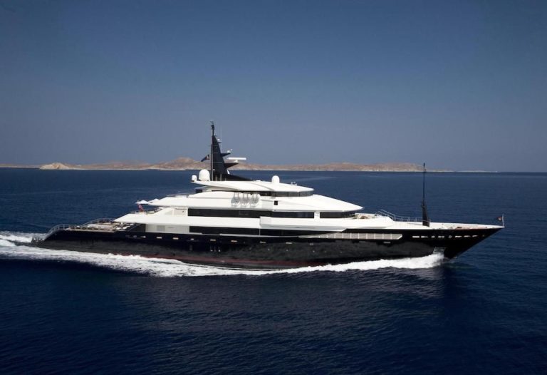 Following the government of Antigua and Barbuda’s announcement of intention to auction off 266ft (81.3m) ALFA NERO back in March, the government has announced the official selling off of the iconic Oceanco motor yacht. The previous owner, rumored to be Russian tycoon, Andrey Guryev, all but abandoned the yacht in February 2022 when the war in Ukraine broke out and the yacht has been tangled up in sanctions related disputes ever since, leaving her crew and fuel providers unpaid and in limbo for over a year.