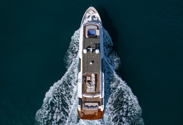 Alpha Yachts has released never before seen yacht interior photos of their Alfresco 125ft yacht, DRAKO.