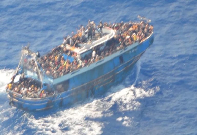 At least 79 people died after a migrant boat weighted down capsized and sank off the Peloponnese coast of Greece.