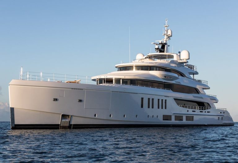 Benetti has released photos and video footage of the custom-made 219.8ft (67m) CALEX, delivered in 2022 to her Californian owner.