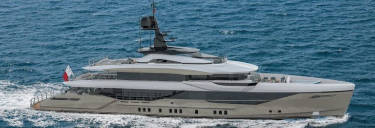 Bilgin Yachts M/Y ETERNAL SPARK Exterior Rendering. Hot Lab, the designers behind Turkish yard, Bilgin Yachts’ 163 model, ETERNAL SPARK, have shared new renderings of the interior.