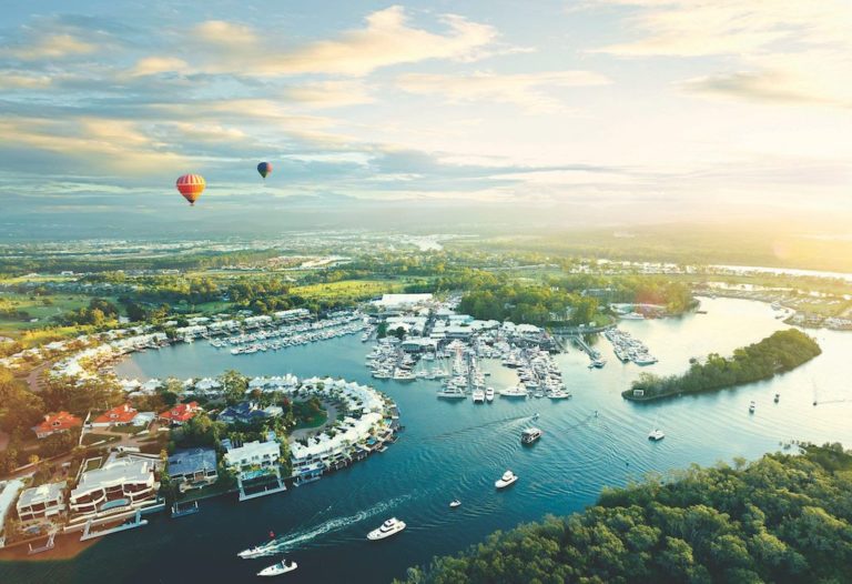 Sydney skyline. The Sydney International Boat Show will be returning to Darling Harbour for the 54th edition of the show. Running daily from August 3 – 6, 2023, the show will see over 200 exhibitors on display with thousands of visitors in attendance.
