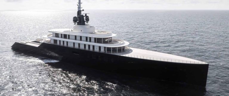 German superyacht builder, Abeking & Rasmussen, has proudly announced the successful launch of LIVA°, their new flagship model measuring in at 387.8ft (118.2m). The yacht is recognized by its showstopping black hull, hidden anchors in the keel, and clean lines across all her decks – oozing “sophistication and elegance on the water.”