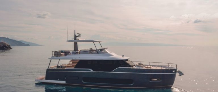 Azimut Magellano 60. Azimut Yachts released their line up for the Cannes Yachting Festival 2023, including two new world premieres, Magellano 60 and Verve 48.
