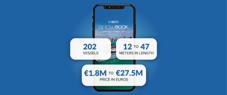 This year’s YATCO SHOWBOOK includes 66 yachts for sale, 14 yachts for charter, and 122 new builds at the 2023 Cannes Yachting Festival.