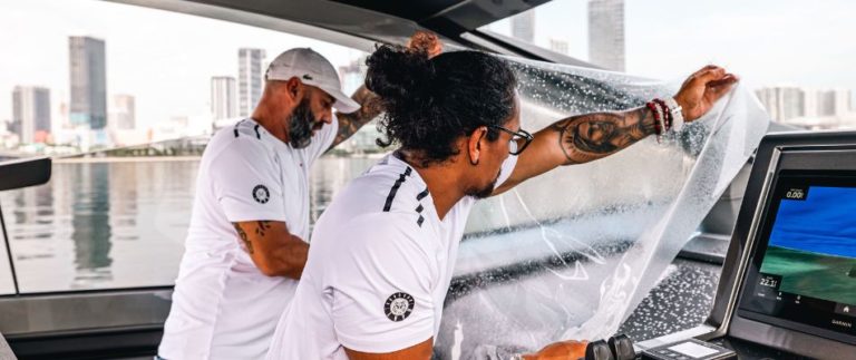 Explore the cutting-edge solution to safeguard the bespoke value of yachts with boat paint protection films and ceramic coating for boats.