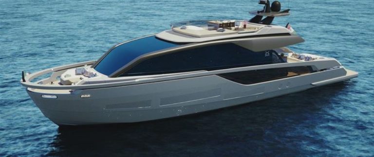 EXTRA YACHTS X90 Fast Yacht Model