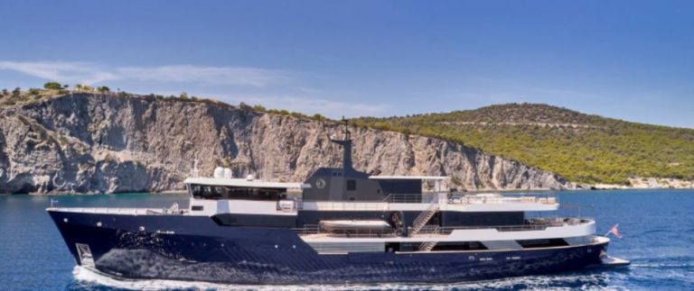 Following an extensive 14-month refit at Amels, the 200' 2" (61m) OMNIA is back on the brokerage market. Her comprehensive structural, mechanical and cosmetic refit has completely transformed the former North Sea pilot vessel into a stunning luxury yacht.