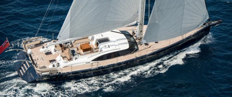 A beautiful sailboat for family & friends, the Oyster 675 features ample living space and comfortable cabins.