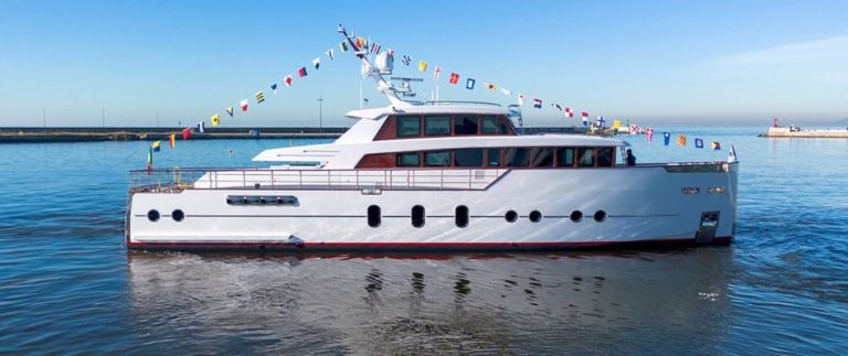 Camper & Nicholsons has announced the successful launch of 78’ 7” (24m) Codecasa built motor yacht, VERO.