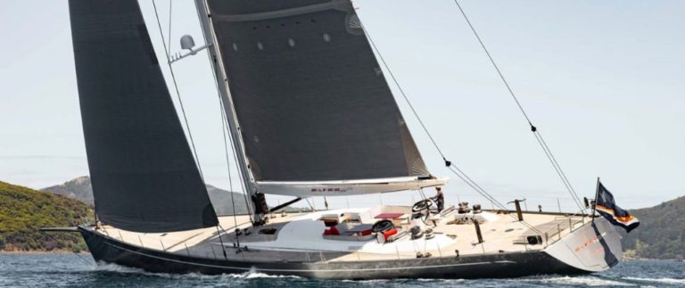 Currently listed for sale with Camper & Nicholsons, SILVERTIP is a 110ft sailing yacht built by Yachting Developments in 2001.