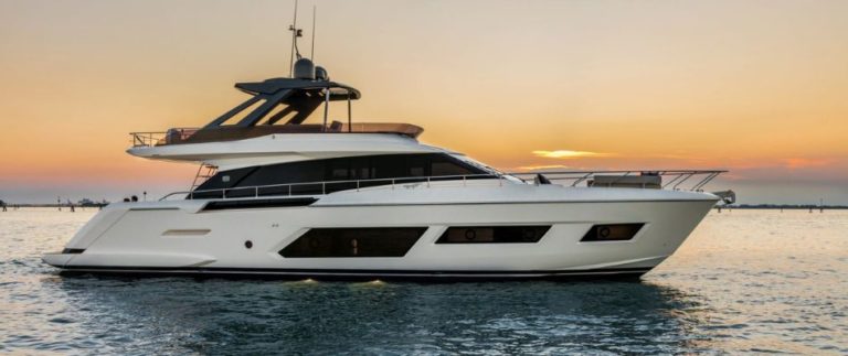 Ferretti is an Italian brand offering motor yachts from 46 to 124 feet. We’ll explore the Ferretti Flybridge range and the top five models.