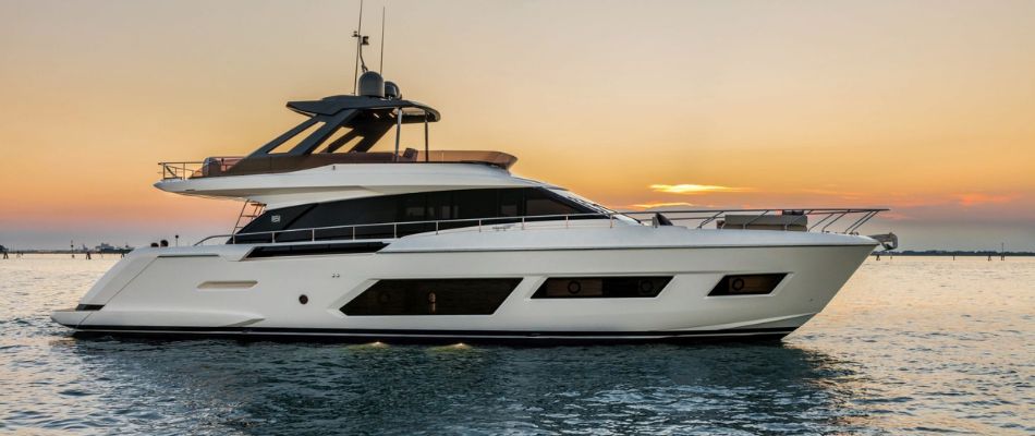 Ferretti is an Italian brand offering motor yachts from 46 to 124 feet. We’ll explore the Ferretti Flybridge range and the top five models.