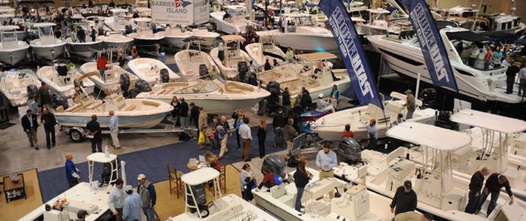 The Charleston Boat Show will be held at the Charleston Area Convention Center from January 26 – 28, 2024.
