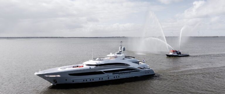 Heesen Yachts has delivered CINDERELLA NOEL IV after concluding extensive sea trials in the North Sea.