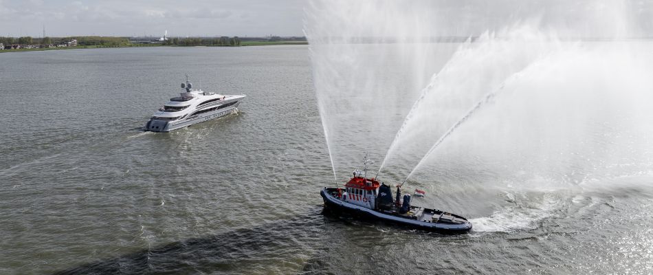Heesen Yachts has delivered its new 164ft/50m motor yacht CINDERELLA NOEL IV to its owners. On December 23, 2023, the owners held a christening ceremony for their custom vessel, attended by all the subcontractors and Heesen shipyard employees who took part in the build project.