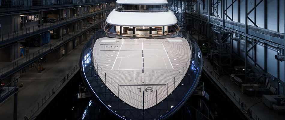 Feadship Hydrogen FuelCell Yacht Project 821