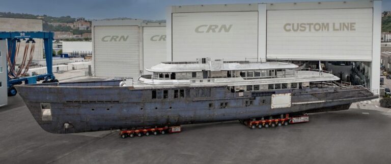 Get the latest updates on CRN's M/Y 145 Project Thunderball, a 229ft custom superyacht set to launch in 2026. Discover its unique features now