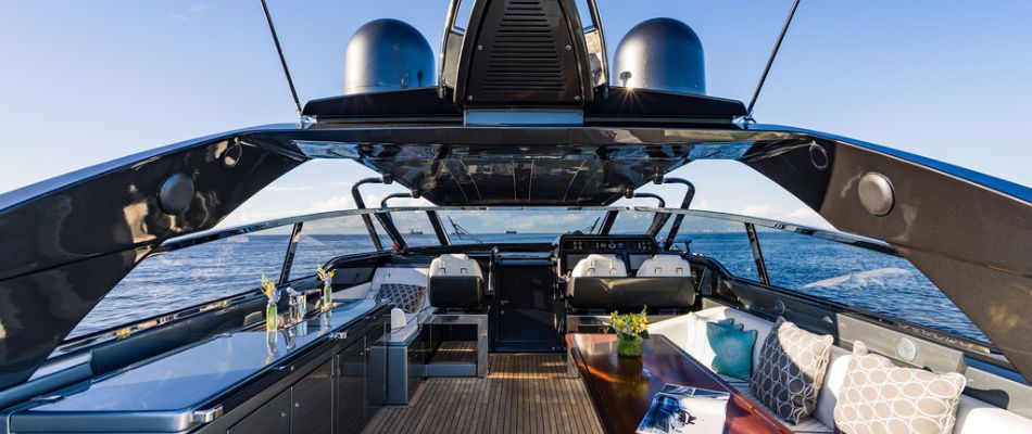 Own a stunning 2021 Riva yacht in pristine condition! Baby Pearl, 76ft Perseo Super,  for sale at $3,250,000.
