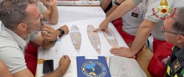 5 bodies now recovered: Update on S/Y BAYESIAN search and rescue mission after the vessel’s sudden sinking on Monday 19 August.