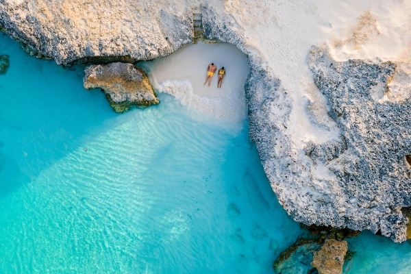 Triple Steps Beach Aruba, Yacht Charter Dutch Antilles