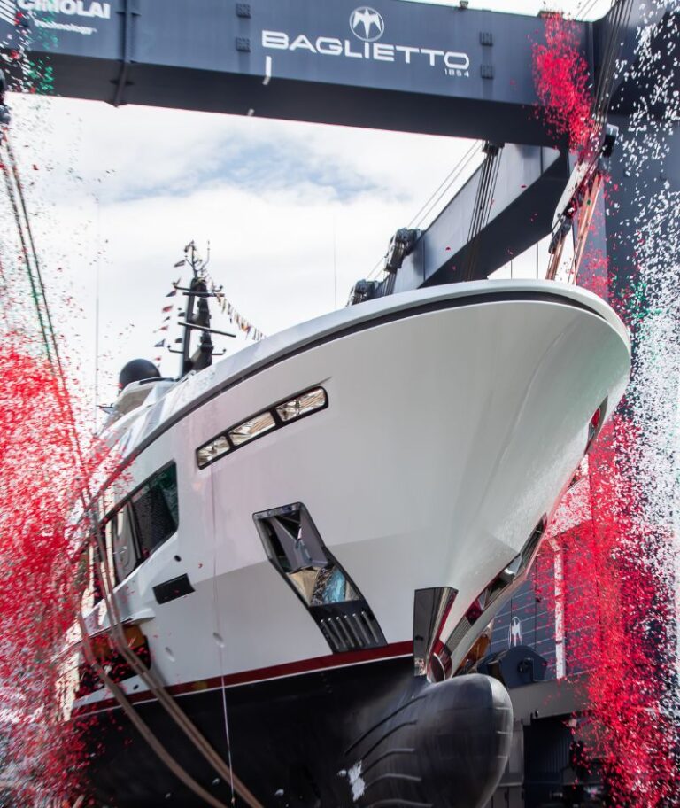 A Baglietto Launches Seventh Hull In T52 Line.