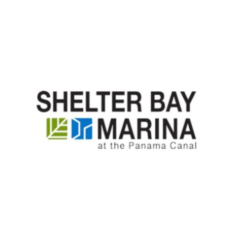 Shelter Bay Marina logo.
