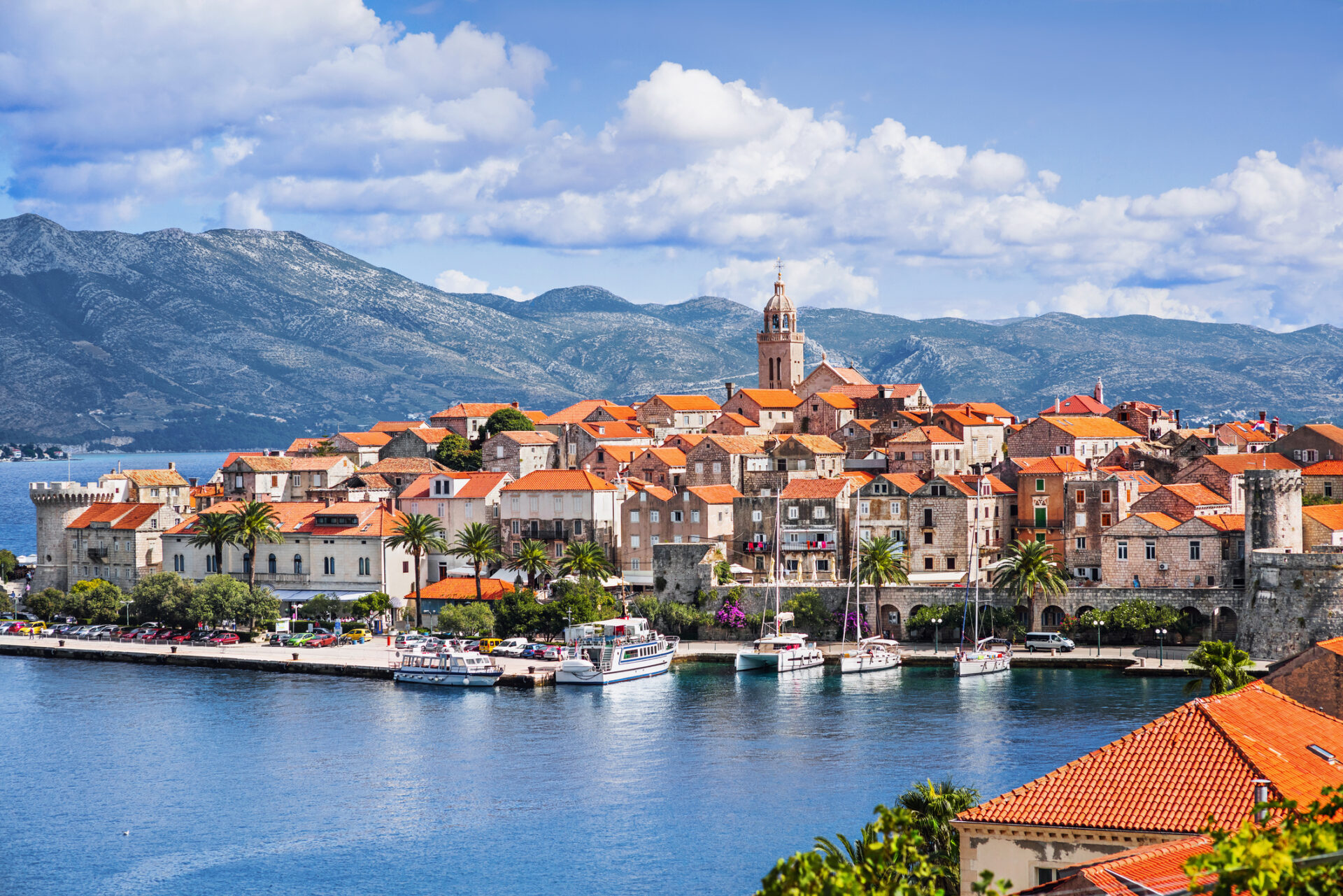 Korčula as one of the best Croatian islands for couples for Croatia island hopping.