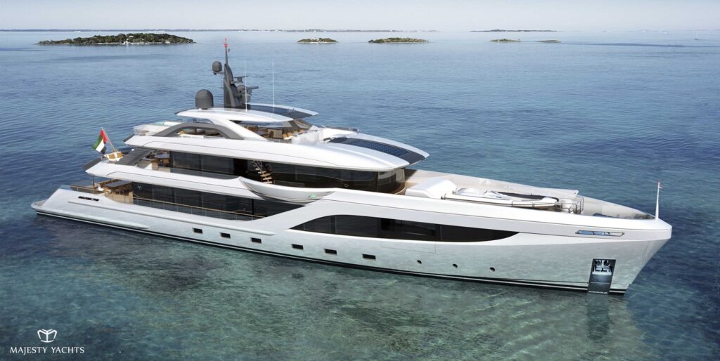 Top 10 Largest New Build Yachts for Sale in 2025 on YATCO MAJESTY 160 2025 164' 1" GULF CRAFT INC Motor Yacht.