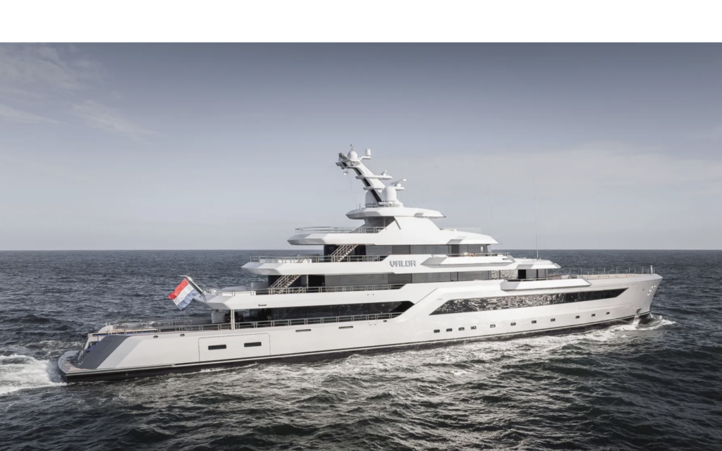 Monaco Yacht Show YATCO SHOWBOOK 2025 | YATCO 79.5m (260.8ft) VALOR is a 2025 Feadship.