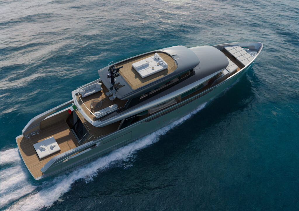 Sanlorenzo Unveils Three Premieres | YATCO Sanlorenzo’s new flagship, the SX120, is the largest crossover yacht in the brand’s history at 121ft (36.92m) and a bold evolution of its innovative SX Series.