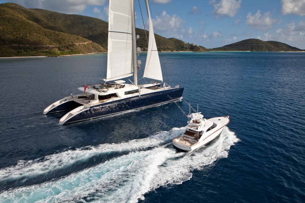 Explore the 10 Largest Catamarans for Sale on YATCO Right Now HEMISPHERE 2011 145' PENDENNIS Catamaran.