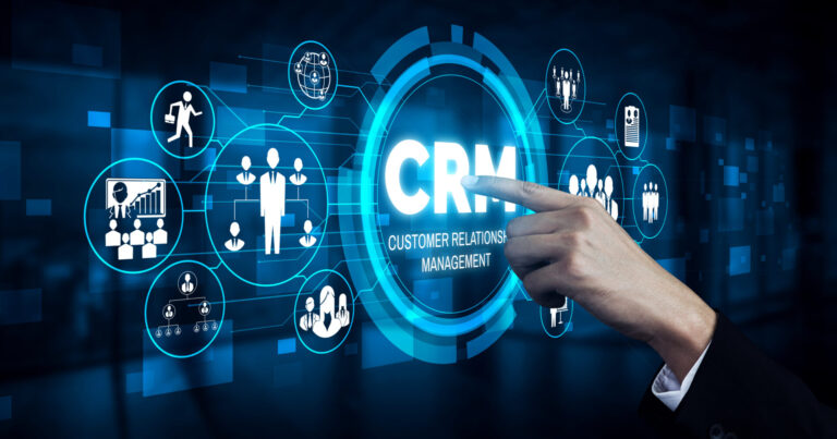 CRM Customer Relationship Management for business sales marketing system concept presented in futuristic graphic interface of service application to support CRM database analysis. Discover how digital tools like CRM, engagement platforms, and data insights deepen relationships in yachting.