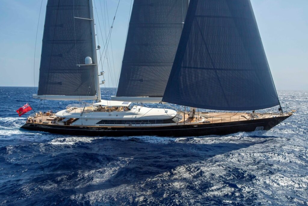 The 10 Most Expensive Sailing Yachts for Sale on YATCO ASAHI 2009 183' 9" PERINI NAVI Cruising Ketch